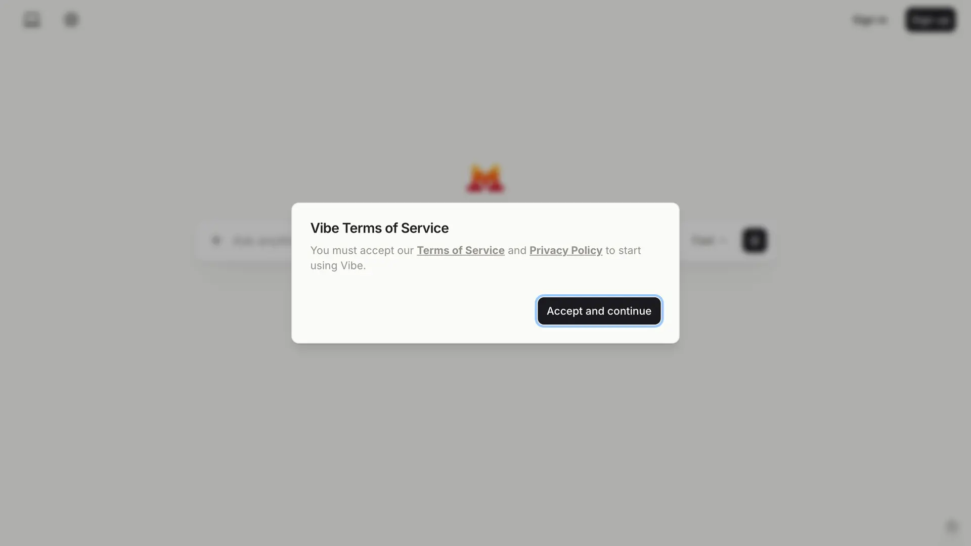 Mistral Le Chat homepage screenshot