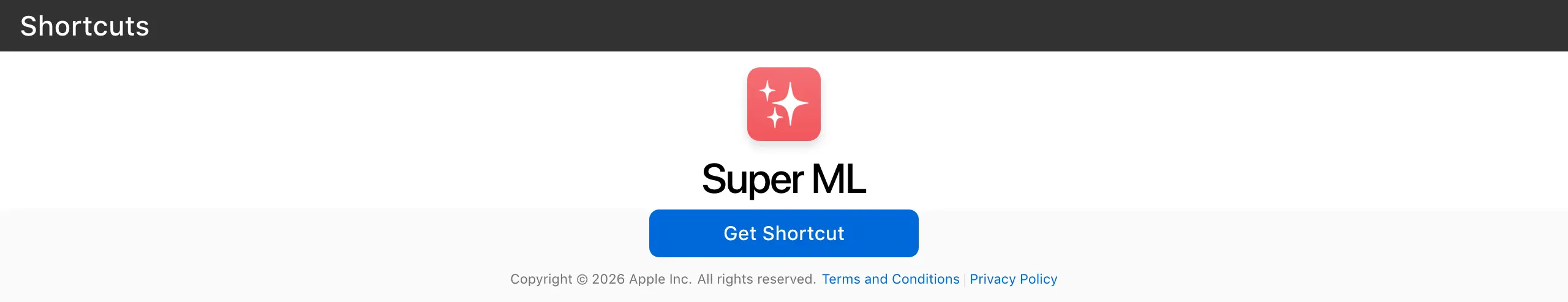 Super ML shortcut upscaling selected images from Finder on a Mac