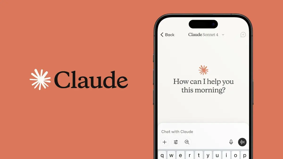 Claude AI by Anthropic mobile app interface